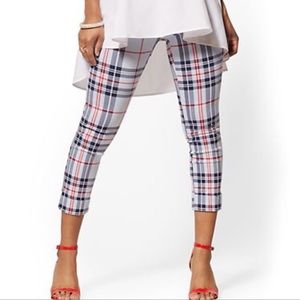 Plaid leggings